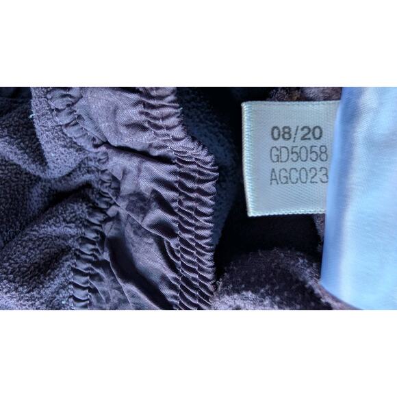 Adidas Mens Favorites Winterized Track Pants Purple Pockets Drawstring M - Picture 6 of 6